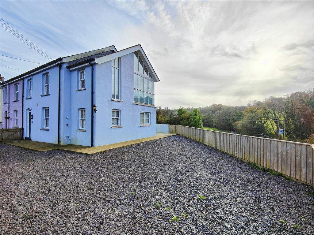 2 bed semidetached house for sale in Bridge Street, Llanychaer