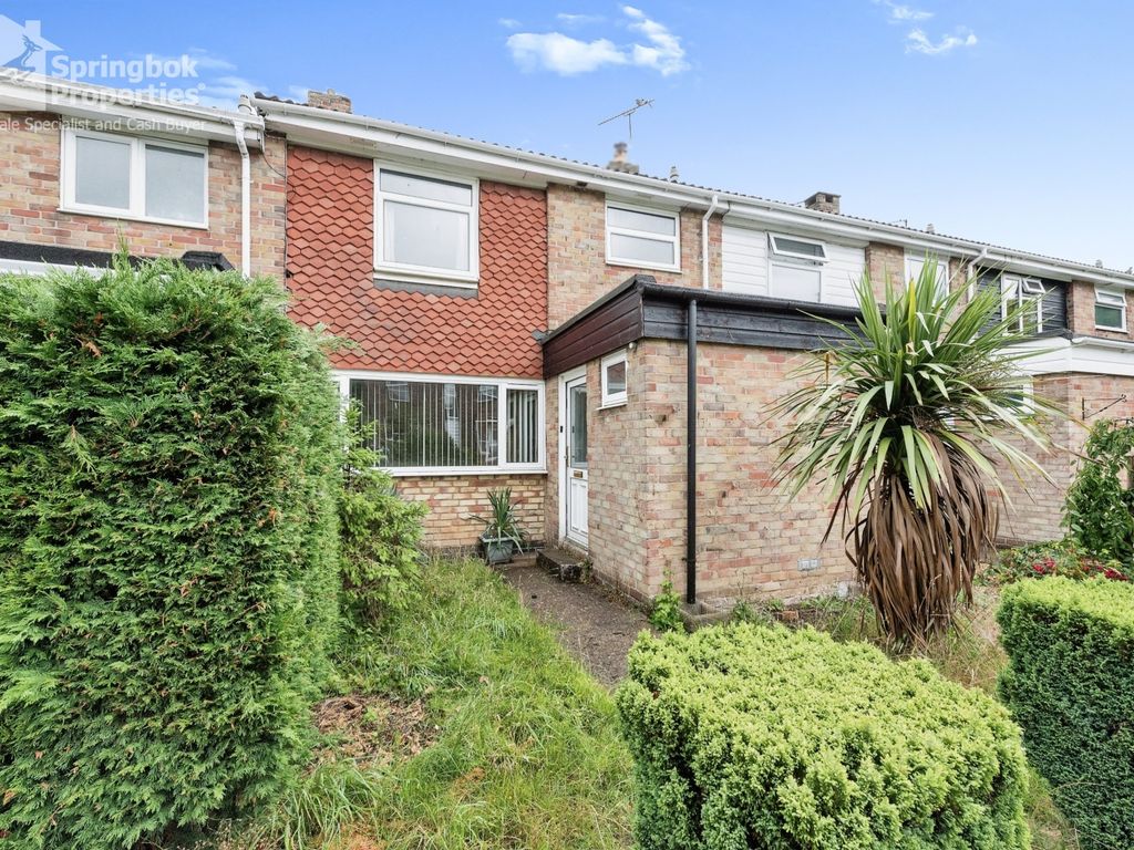 3 bed terraced house for sale in Caie Walk, Bury St Edmunds, Suffolk
