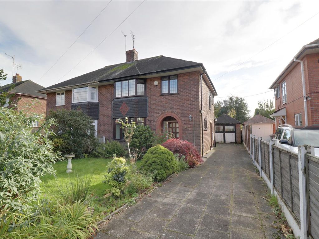 3 bed semidetached house for sale in Talke Road, Alsager, StokeOn