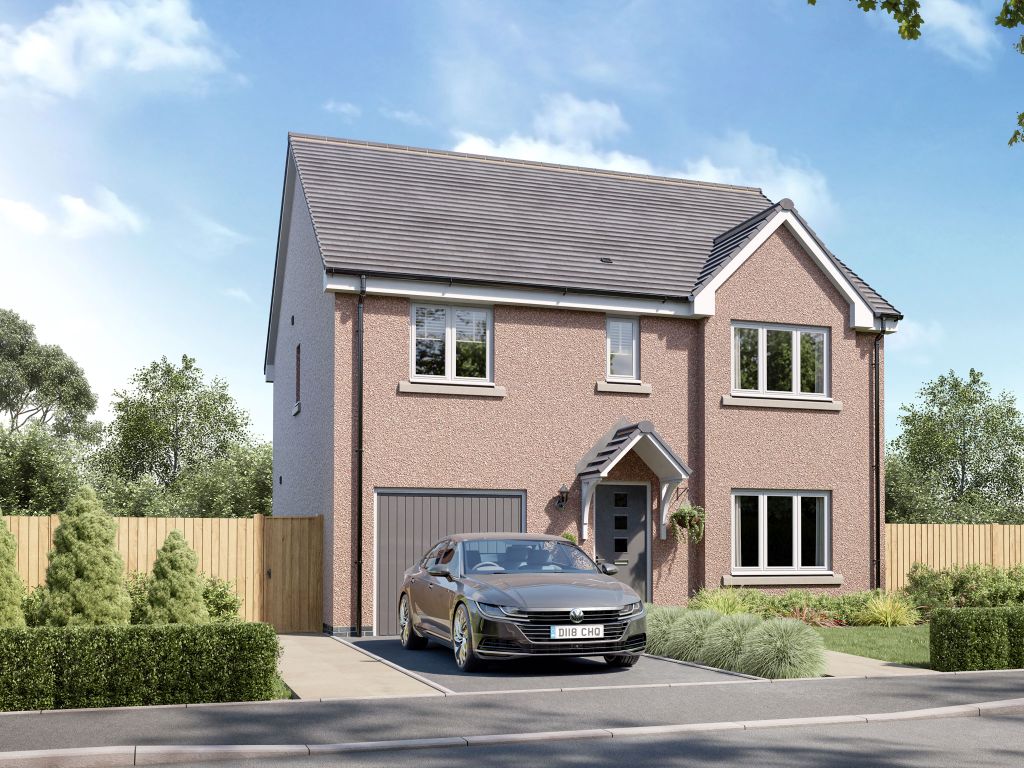 New home, 4 bed detached house for sale in "The Whithorn" at East