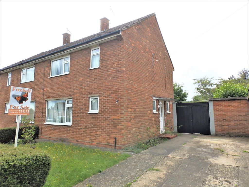 3 bed semidetached house for sale in Burke Road, Ipswich IP1 Zoopla