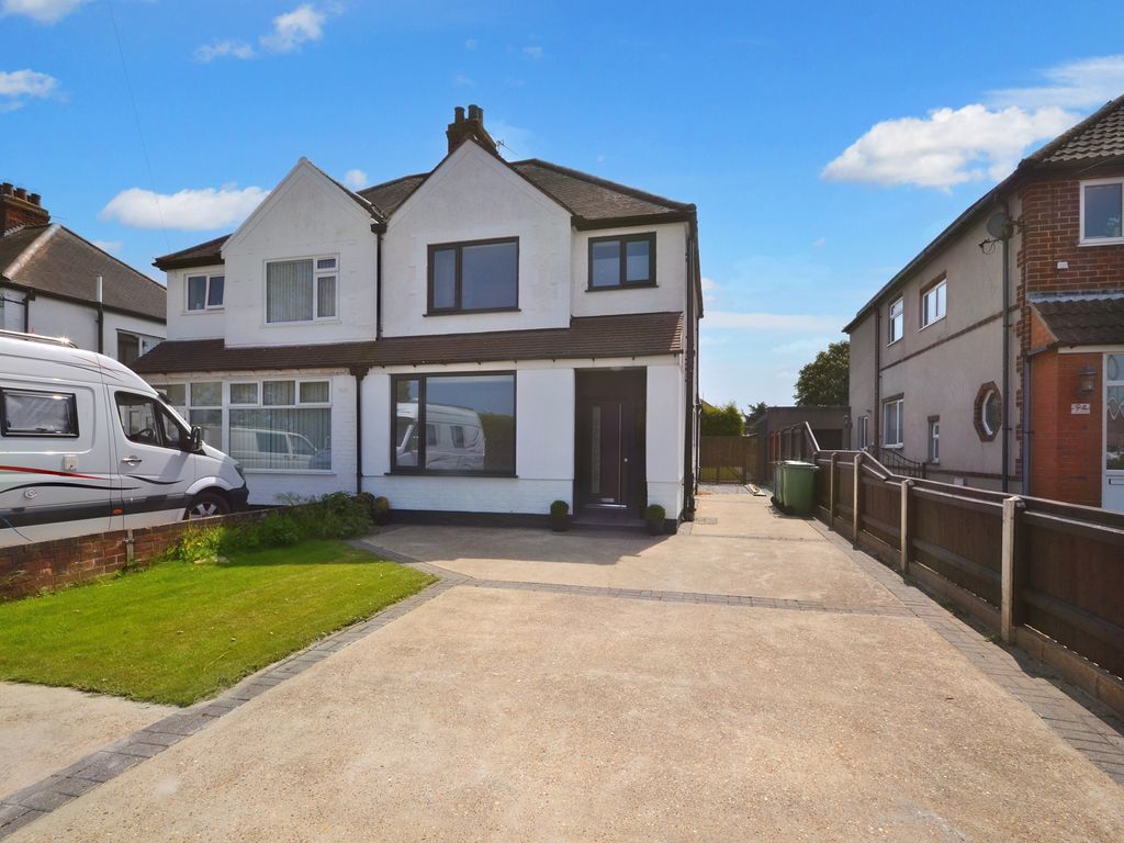 3 bed semidetached house for sale in North Sea Lane, Humberston DN36