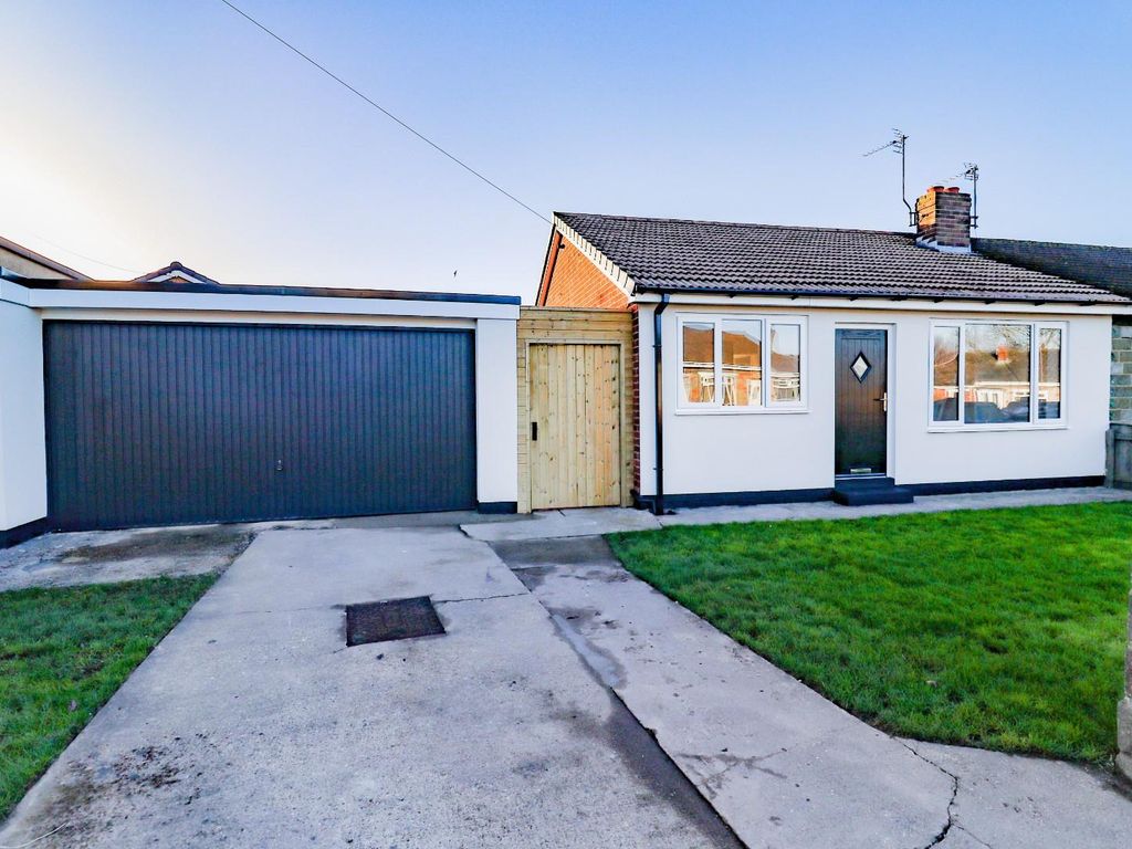 2 bed semidetached bungalow for sale in Grosvenor Road, Wolviston
