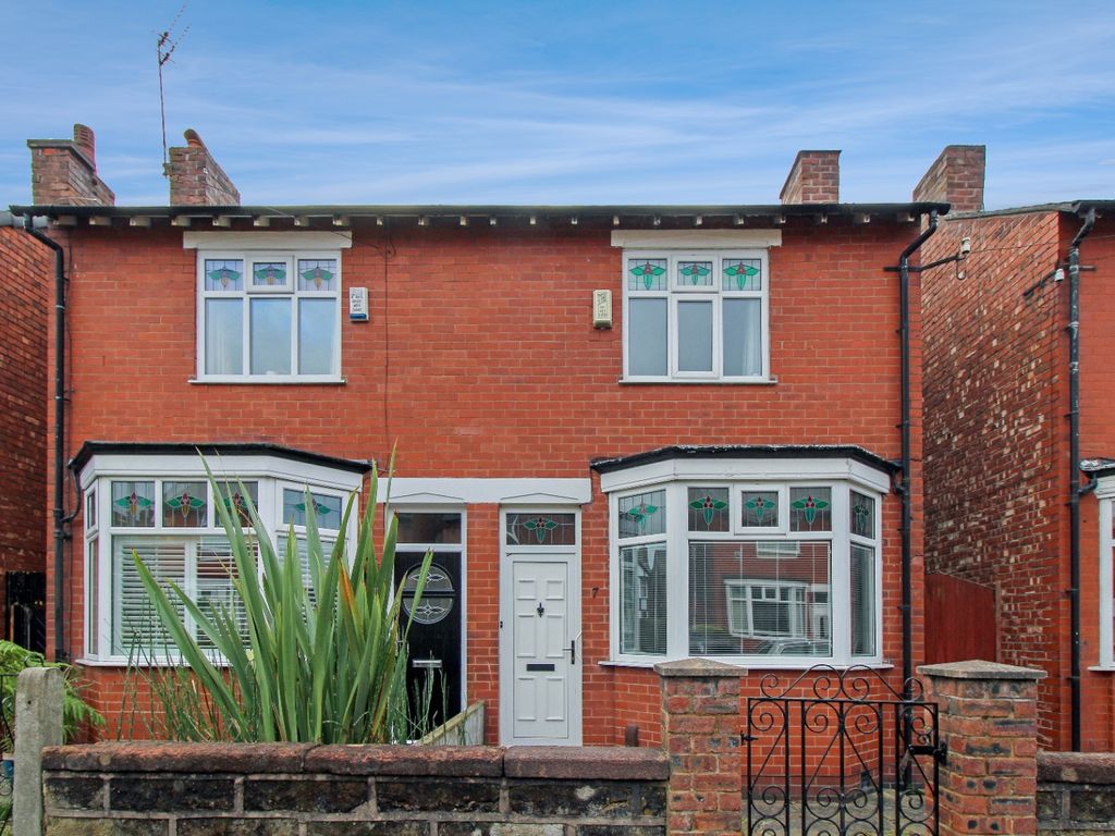 2 bed semidetached house for sale in Tenby Road, Edgeley, Stockport