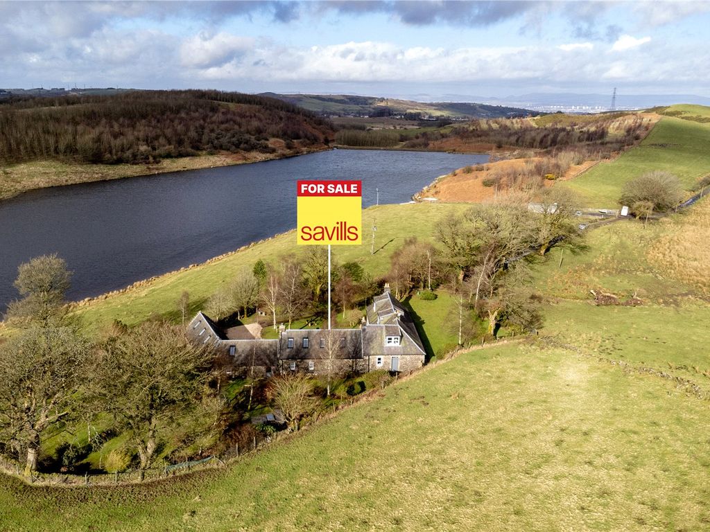 5 bed detached house for sale in Snypes Cottage, Neilston, Glasgow