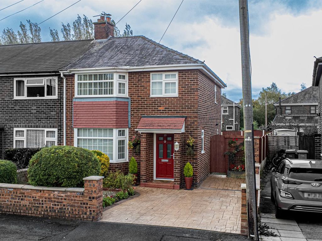 3 bed semidetached house for sale in Boyle Avenue, Warrington WA2, £