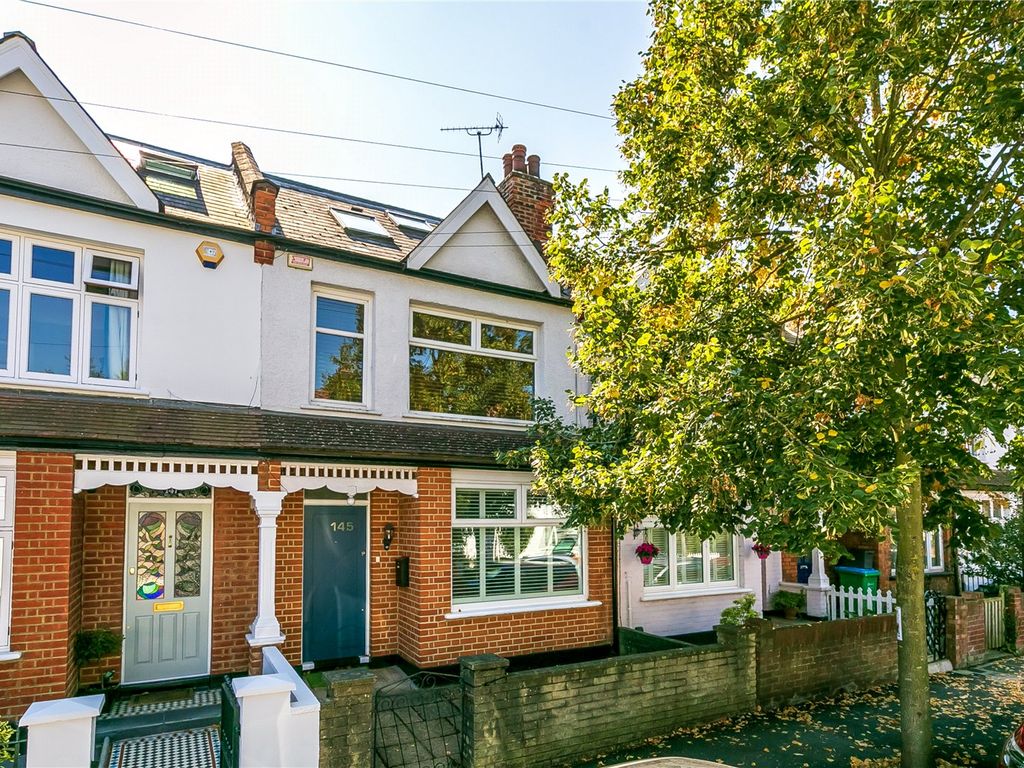3 bed terraced house for sale in Manor Grove, Richmond TW9, £745,000