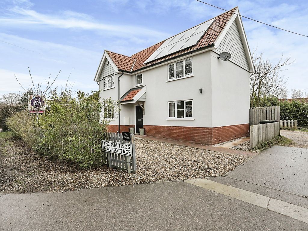 3 bed detached house for sale in Shop Street, Worlingworth, Woodbridge