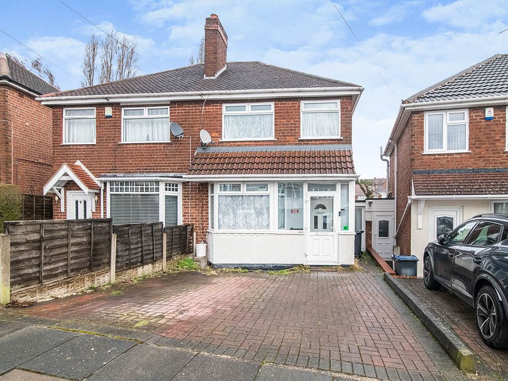 3 bed semidetached house for sale in Oundle Road, Birmingham, West
