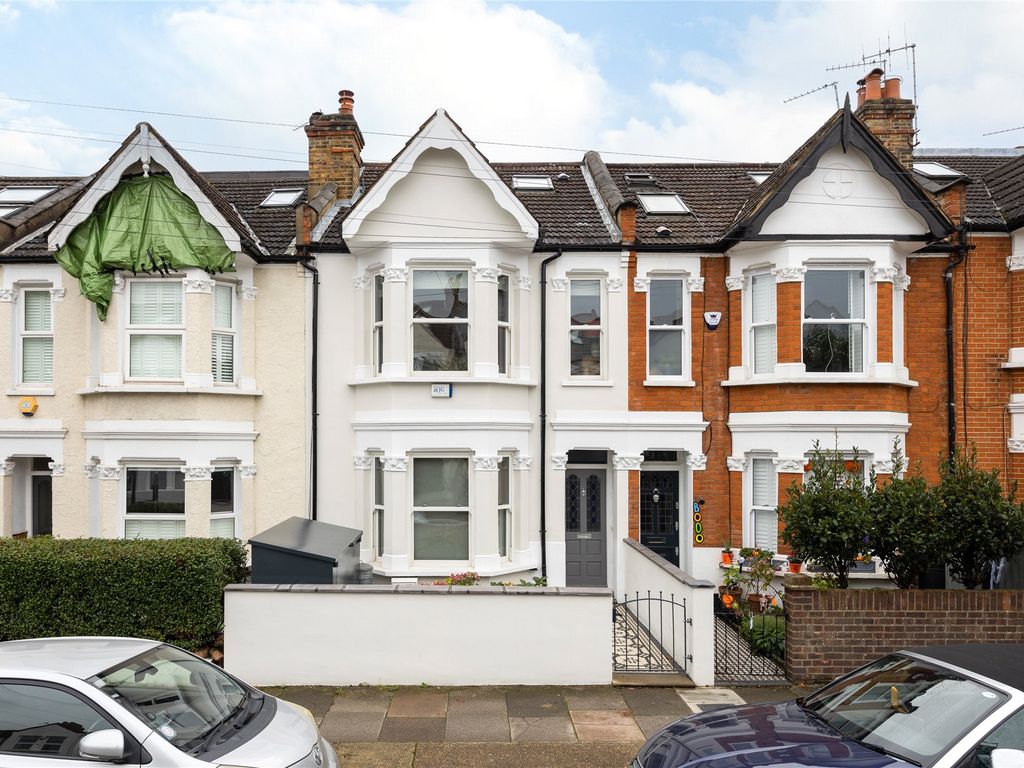4 bed terraced house for sale in Brookwood Road, Southfields, London