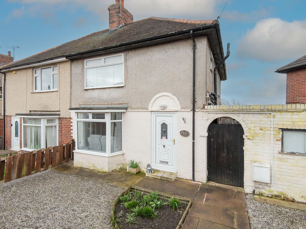 3 bed semidetached house for sale in South Crescent, Duckmanton S44, £