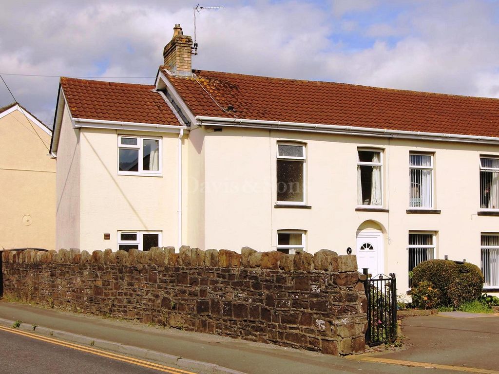 4 bed semidetached house for sale in Mill Street, Risca, Newport. NP11