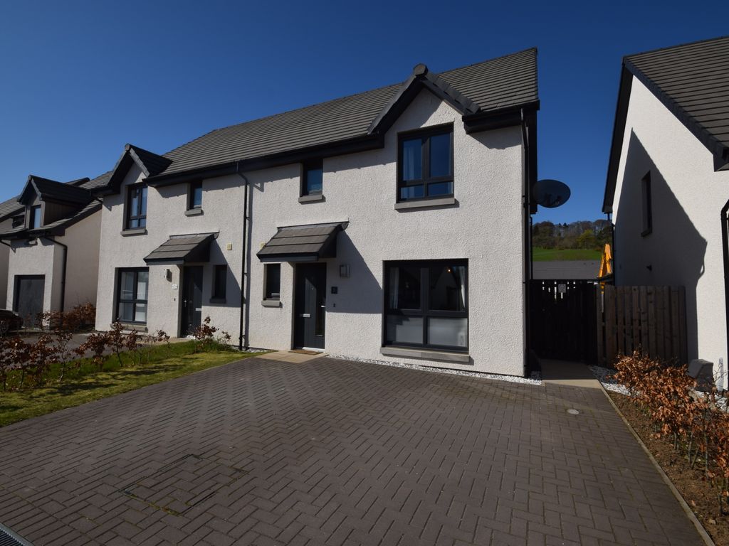 3 bed semidetached house for sale in Lornty Place, Rattray