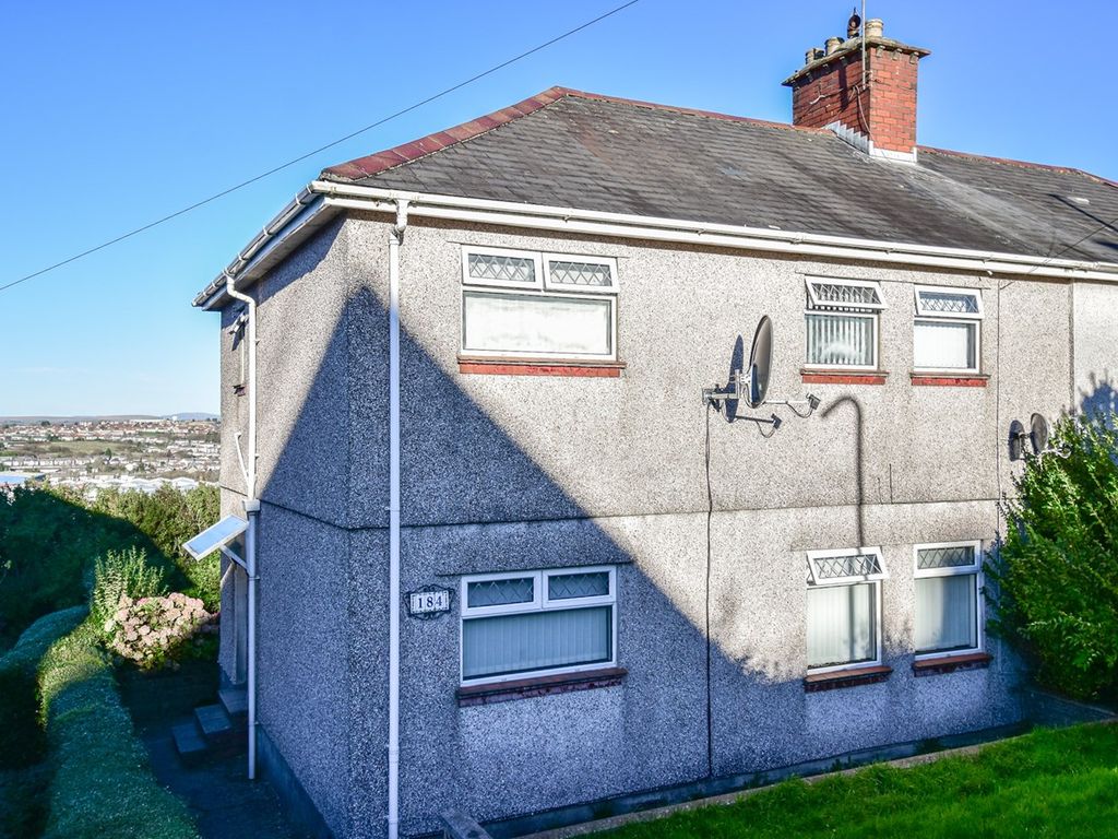 3 bed semidetached house for sale in Gwynedd Avenue, Townhill, Swansea