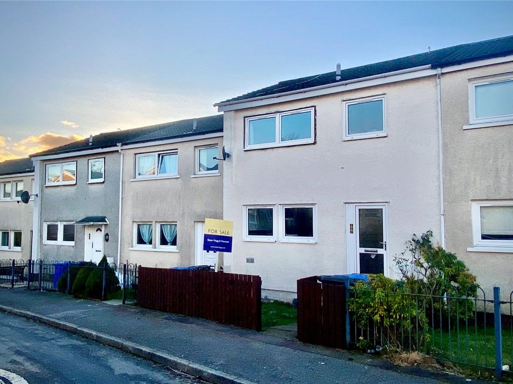 2 bed terraced house for sale in Pappert, Bonhill, Alexandria, West