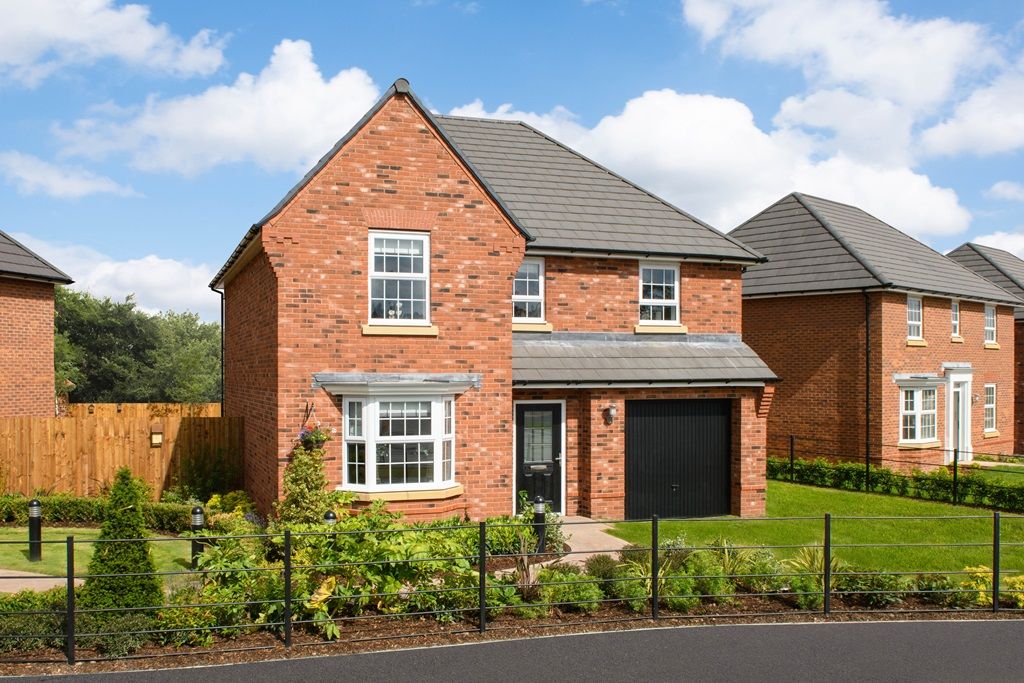 New home, 4 bed detached house for sale in "Meriden" at Flag Cutters