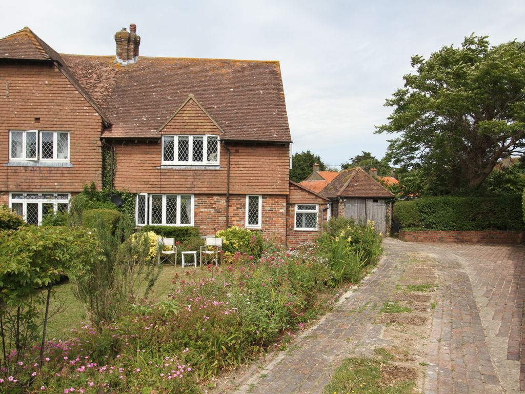3 bed semidetached house for sale in Downs View Close, East Dean BN20