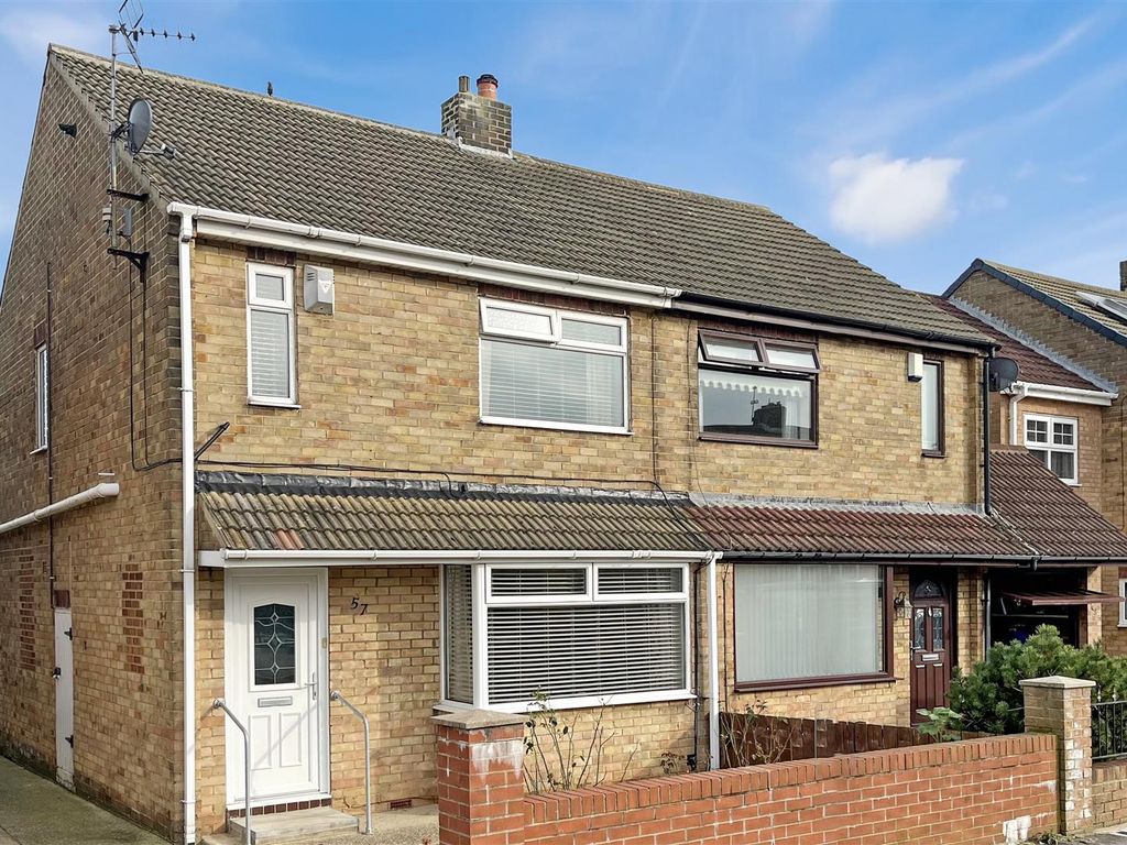 3 bed semidetached house for sale in Studland Drive, Hartlepool TS24, £160,000 Zoopla