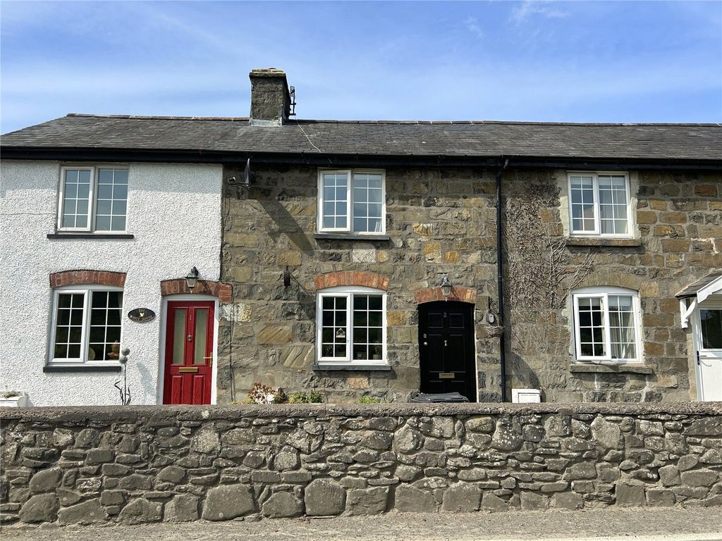 2 bed terraced house for sale in Minffordd, Carno, Caersws, Powys SY17
