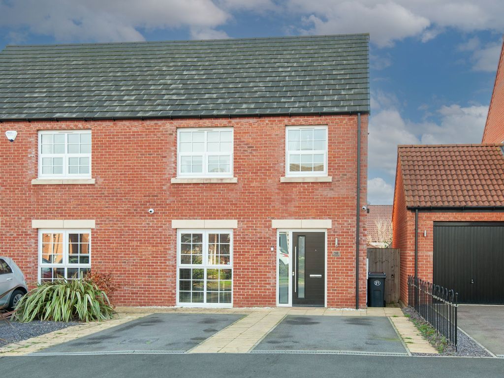 3 bed semidetached house for sale in Wheatsheaf Way, Clowne S43, £