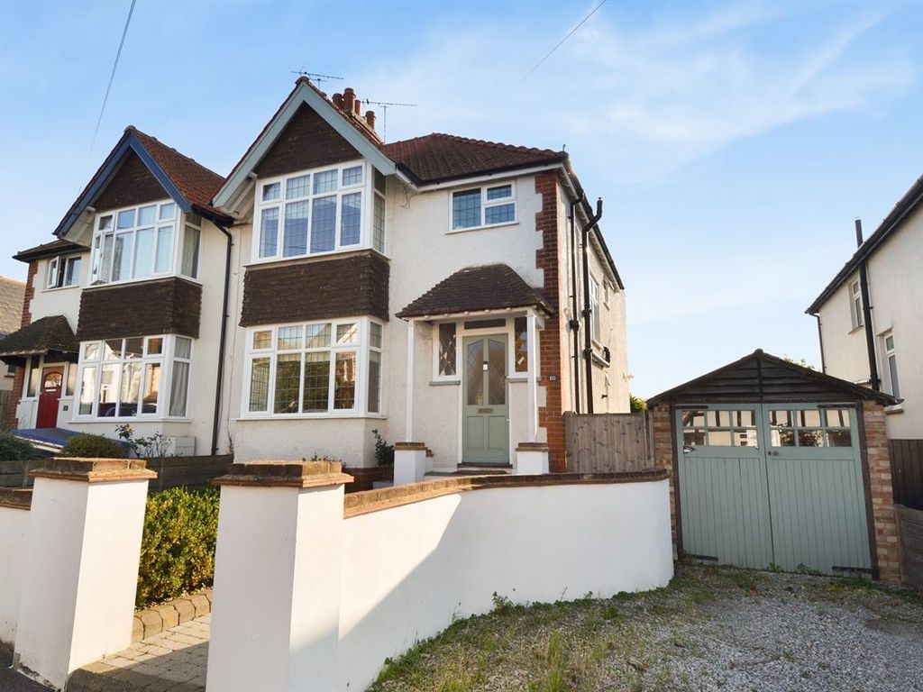 3 bed semidetached house for sale in Douglas Avenue, Whitstable CT5, £