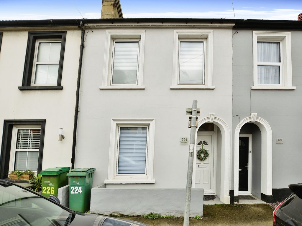 2 bed terraced house for sale in Seabrook Road, Hythe CT21, £295,000 Zoopla