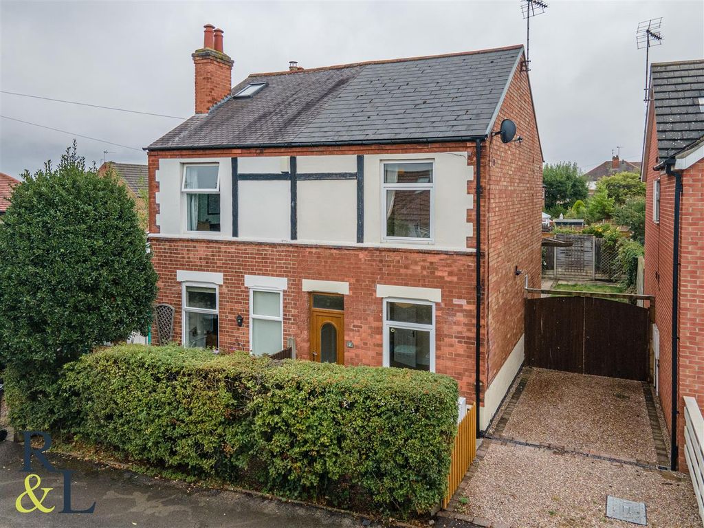 2 bed semidetached house for sale in Dale Road, Keyworth, Nottingham