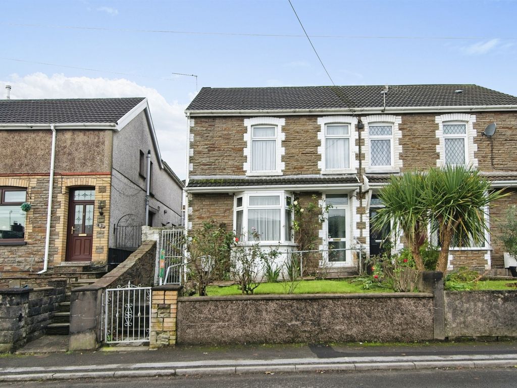 3 bed semidetached house for sale in Maesteg Road, Llangynwyd, Maesteg