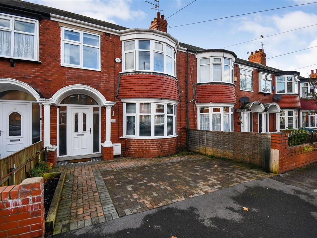 3 bed terraced house for sale in Wensley Avenue, Hull HU6, £189,950