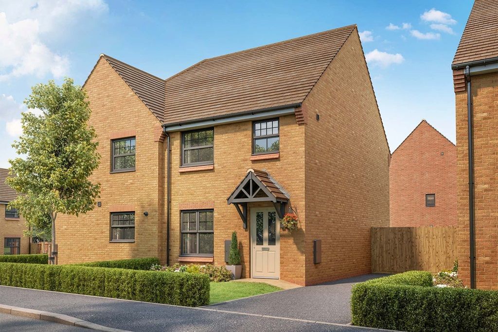 New home, 3 bed semidetached house for sale in "The Gosford Plot 126" at Lees Road, Ashton