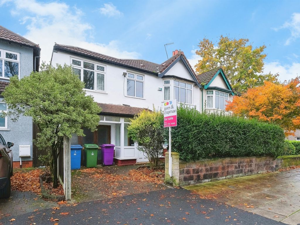 4 bed semidetached house for sale in Mersey Road, Aigburth, Liverpool