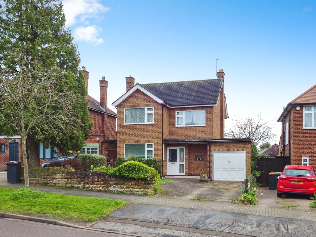 3 bed detached house for sale in Thoresby Road, Bramcote, Nottingham, Nottinghamshire NG9, £