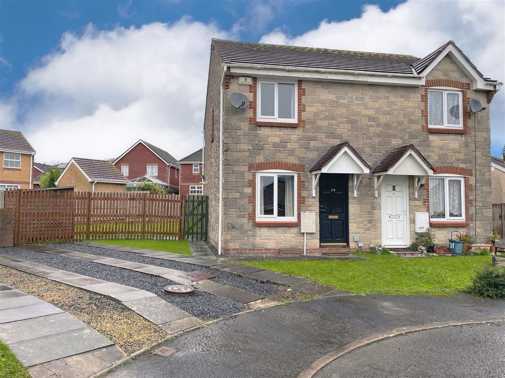 2 bed semidetached house for sale in Parc Morlais, Llangennech