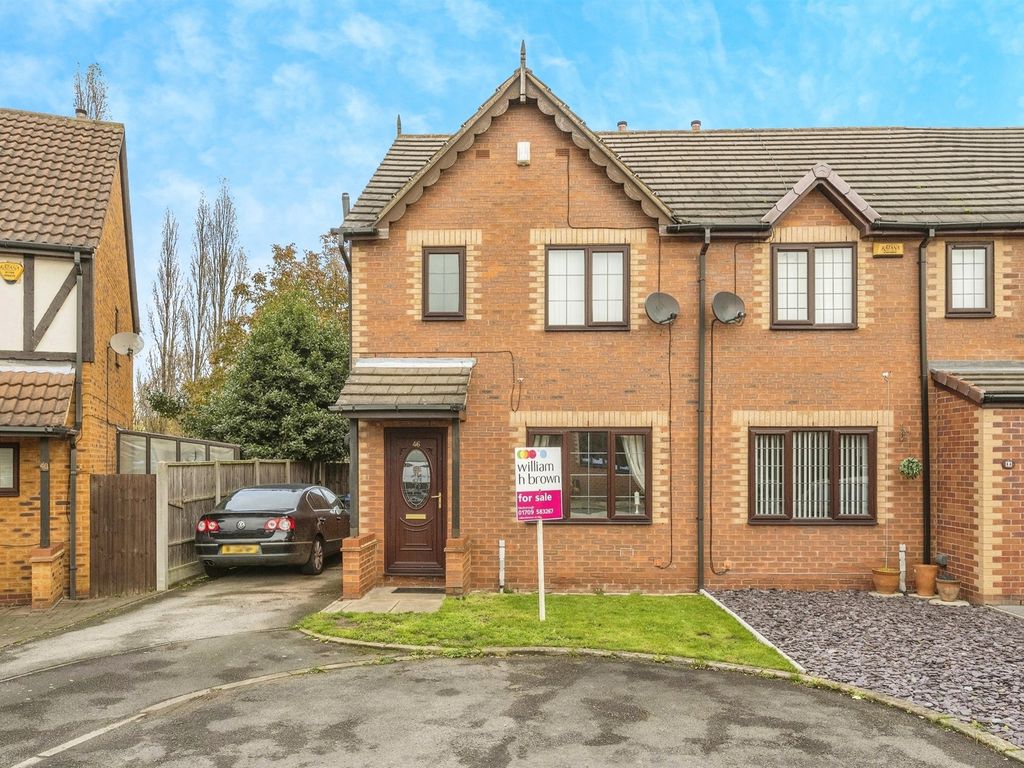 3 bed semidetached house for sale in Lynwood Drive, Mexborough S64, £
