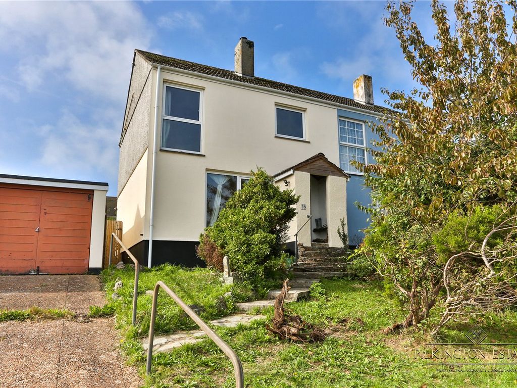 3 bed semidetached house for sale in Beatrice Avenue, Saltash
