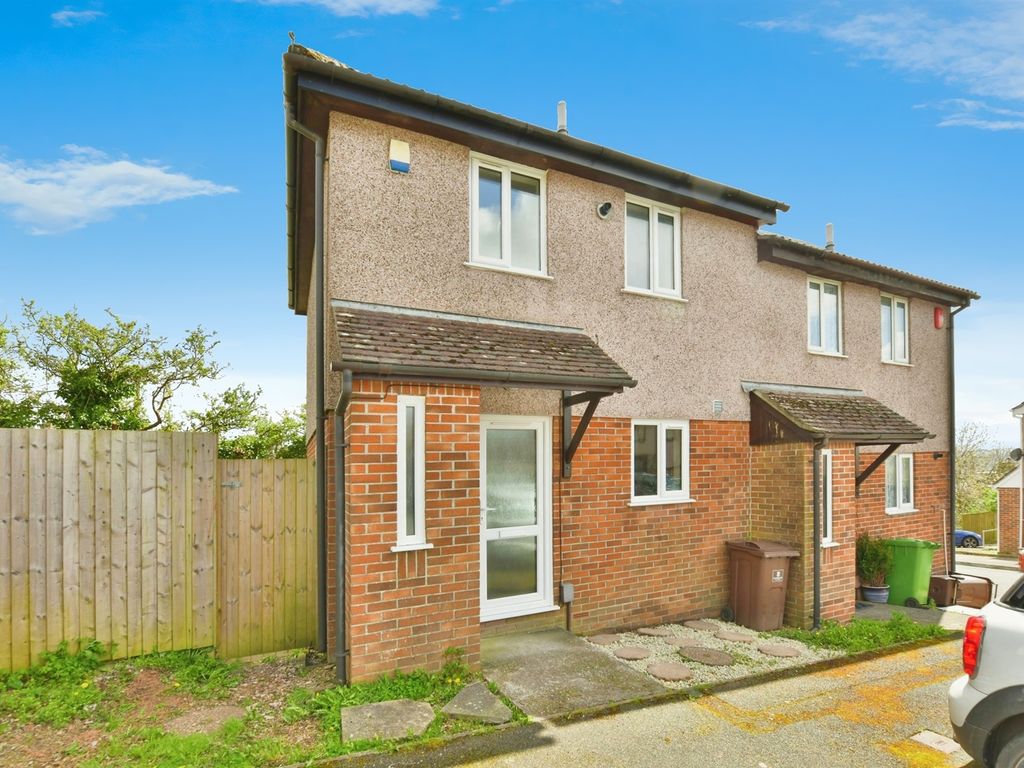 2 bed semidetached house for sale in Bridwell Close, Plymouth PL5, £