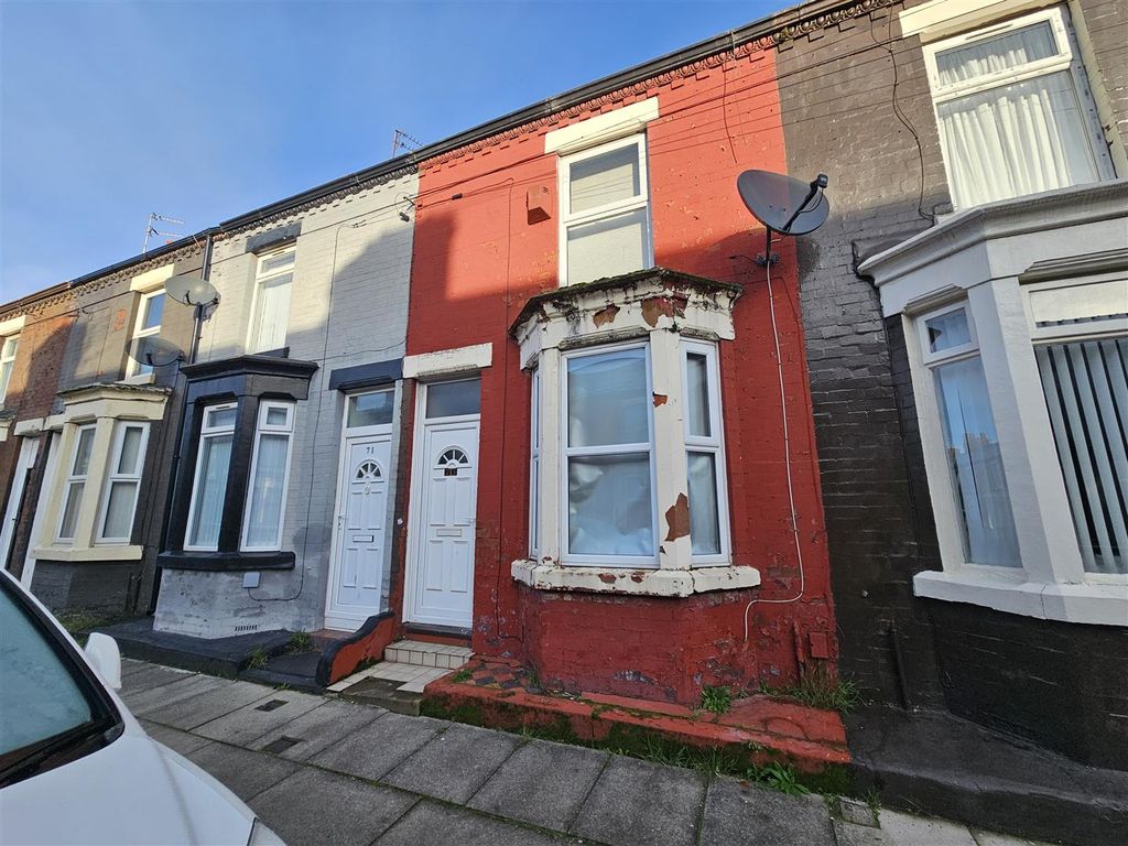 2 bed terraced house for sale in Bardsay Road, Walton, Liverpool L4, £
