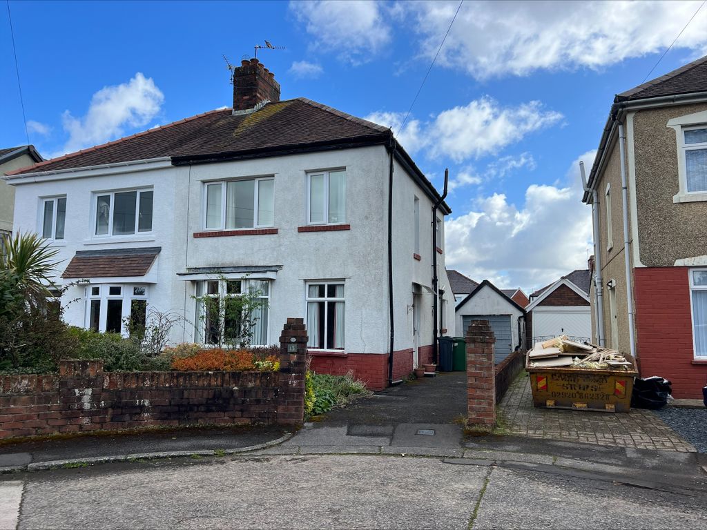 3 bed semidetached house for sale in Porthamal Gardens, Rhiwbina, Cardiff CF14, £320,000 Zoopla