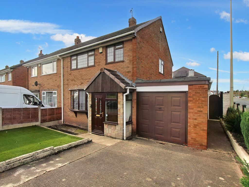 3 bed semidetached house for sale in Brook End, Fazeley, Tamworth B78