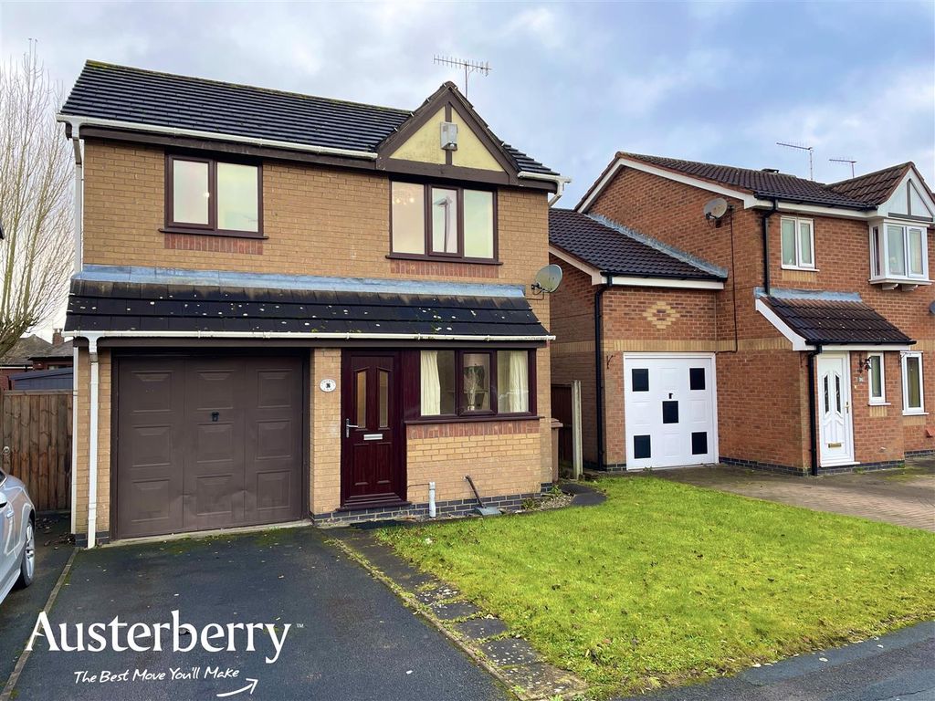 3 bed detached house to rent in Dairyfields Way, Sneyd Green, StokeOnTrent, Staffordshire ST1