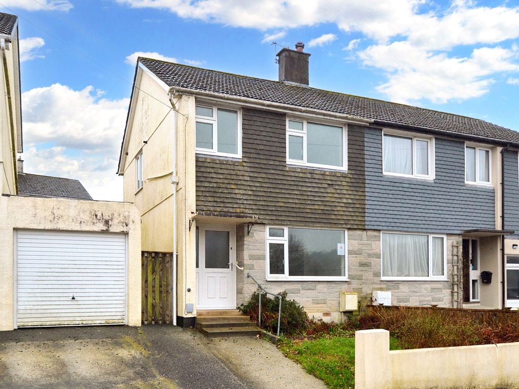 3 bed semidetached house for sale in Pencreber Road, Horrabridge