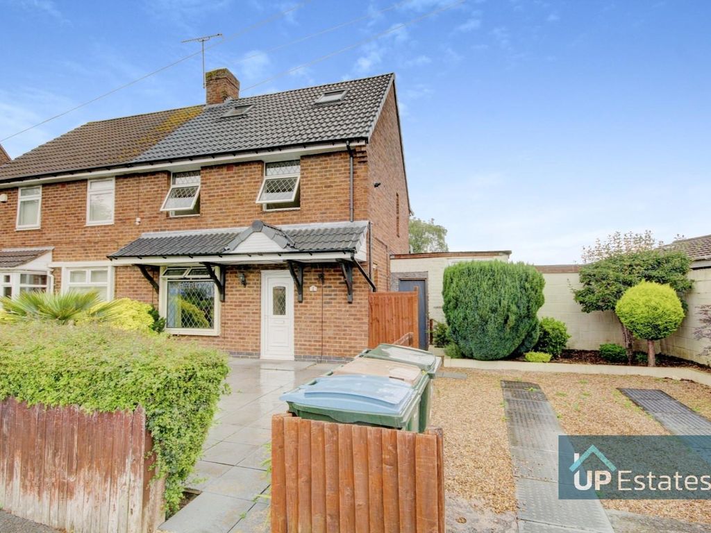 2 bed semidetached house for sale in Meadow Road, Holbrooks, Coventry