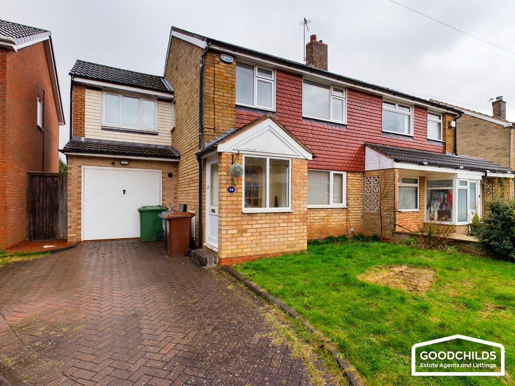4 bed semidetached house for sale in Fishley Close, Bloxwich WS3 Zoopla