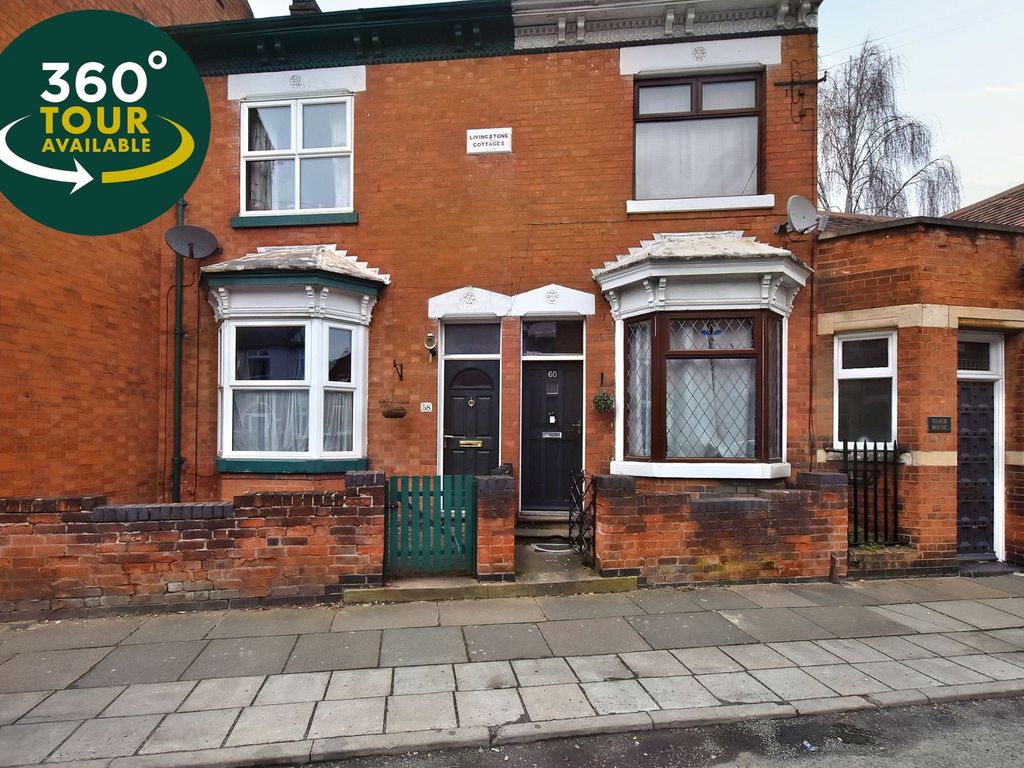 2 bed terraced house for sale in Lansdowne Road, Aylestone, Leicester