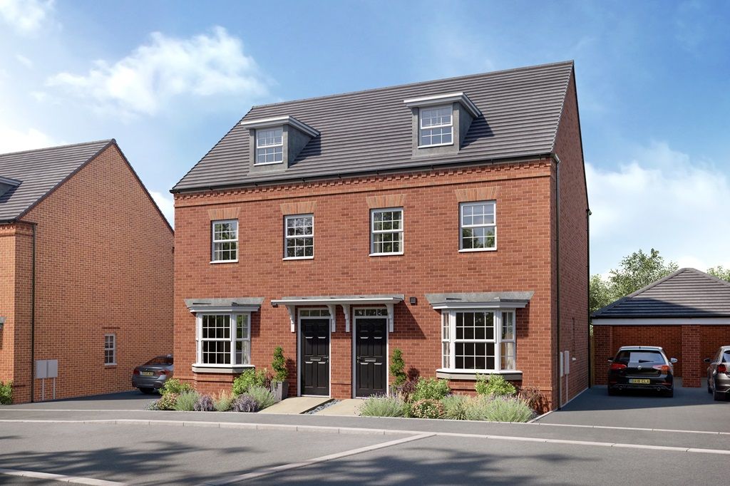 New home, 3 bed semidetached house for sale in at Sweechgate, Broad Oak, Canterbury