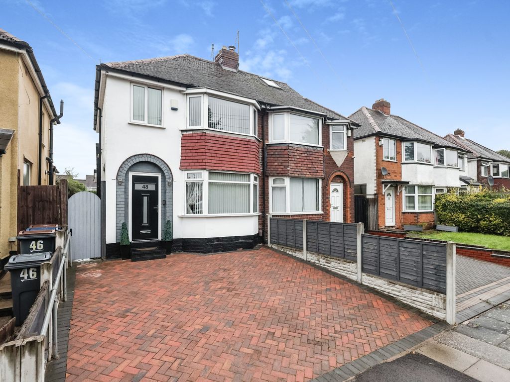 3 bed semidetached house for sale in Edgemond Avenue, Birmingham, West