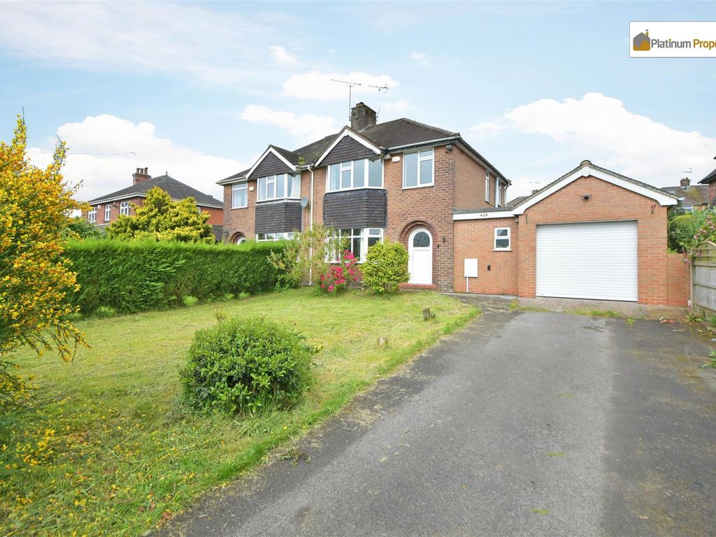 3 bed semidetached house for sale in Weston Road, Weston Coyney ST3, £