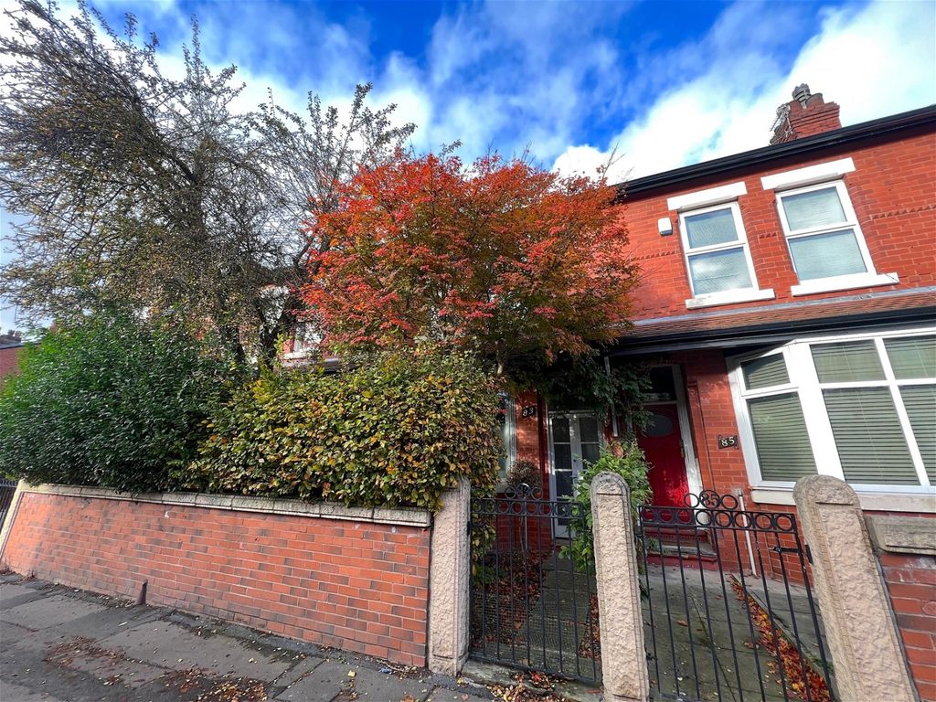 3 bed terraced house for sale in Cromwell Grove, Levenshulme