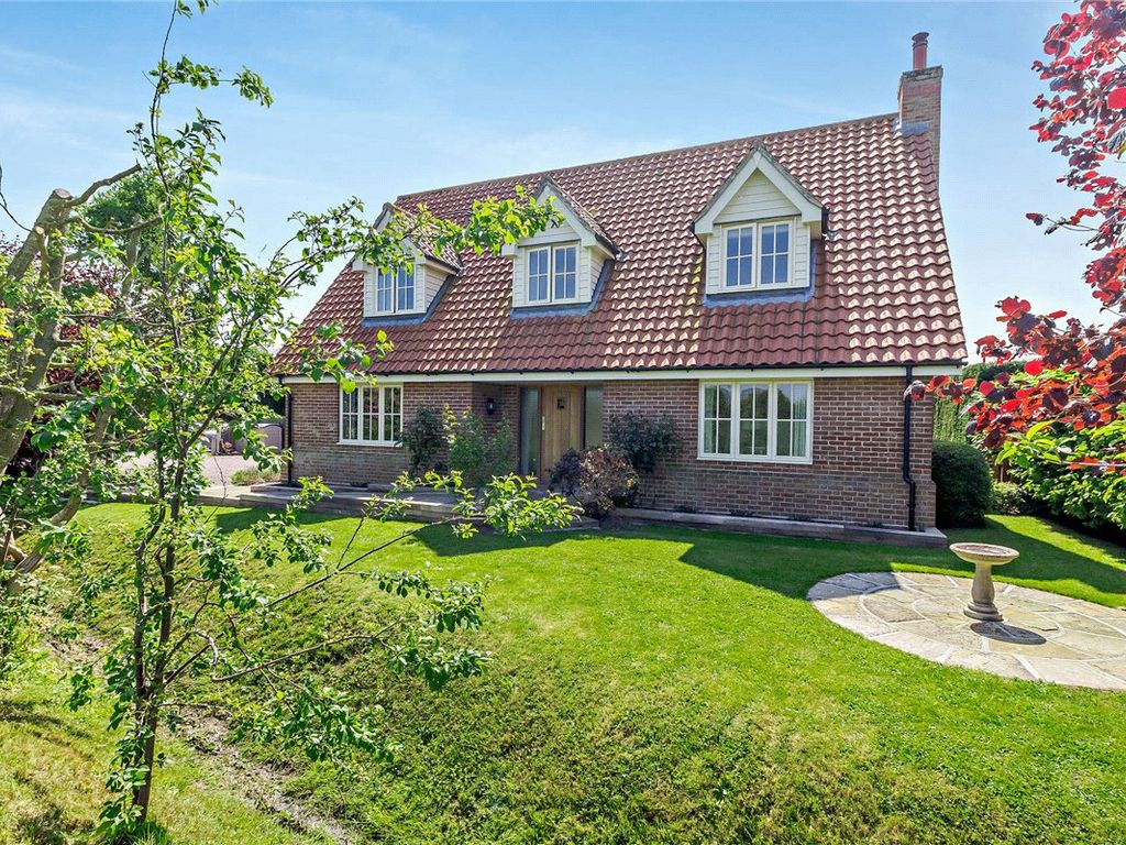 4 bed detached house for sale in Oak Road, Pebmarsh, Halstead, Essex