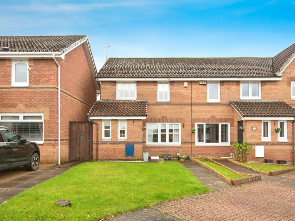 3 bed end terrace house for sale in Waukglen Avenue, Glasgow G53, £